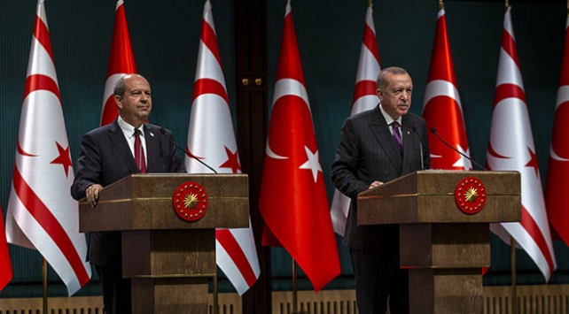 Kuzey Kıbrıs Türk Cumhuriyeti Cumhurbaşkanı seçilen Ersin Tatar ile Telefon Görüşmesi