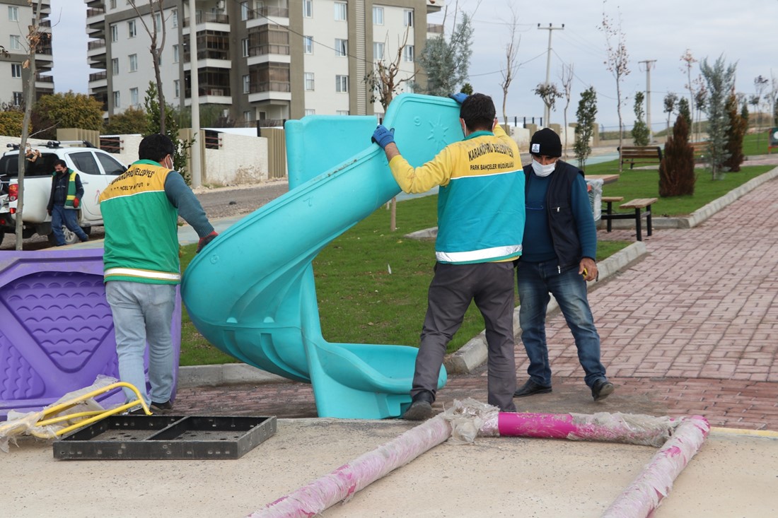 MEHMETÇİK’TE 9 BİN METREKARELİK PARK HİZMETE GİRİYOR