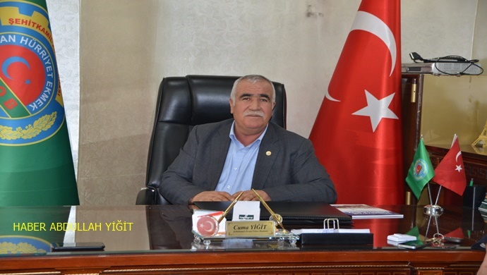 Başkan Yiğit `ten Dünya Çiftçiler Günü Mesajı