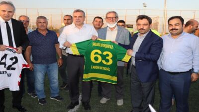 GÖBEKLİTEPE BAŞKANLIK FUTBOL TURNUVASI BAŞLADI