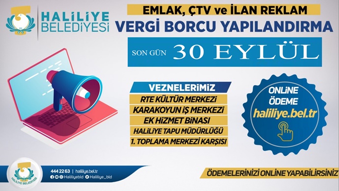 YAPILANDIRMADA SON GÜN 30 EYLÜL