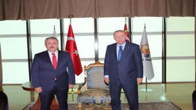 Cumhurbaşkanı Erdoğan, BBP Genel Başkanı Destici’yi kabul etti