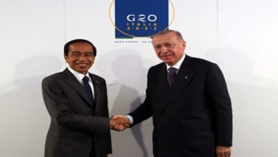 Cumhurbaşkanı Erdoğan, Endonezya Cumhurbaşkanı Widodo ile görüştü