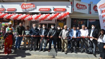 ÖZ AKTAT BAKLİYAT FABRİKA SATIŞ MAĞAZASI GÖRKEMLİ BİR ŞEKİLDE AÇILIŞI YAPILDI