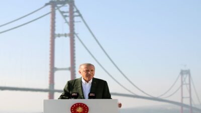 “1915 Çanakkale Köprüsü büyük ve güçlü Türkiye hedefimize bir adım daha yaklaştığımızın ispatıdır”