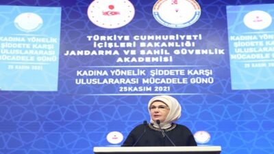 Emine Erdoğan, Kadına Yönelik Şiddete Karşı Uluslararası Mücadele Günü Paneli’ne katıldı