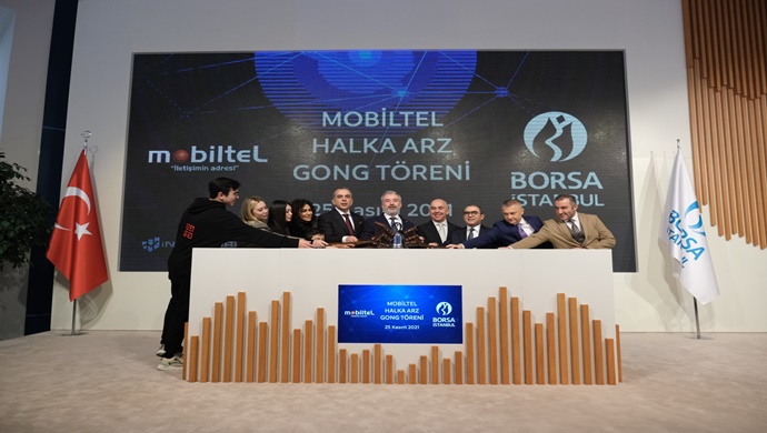 Mobiltel, Borsa İstanbul’da “MOBTL” koduyla işlem görmeye başladı