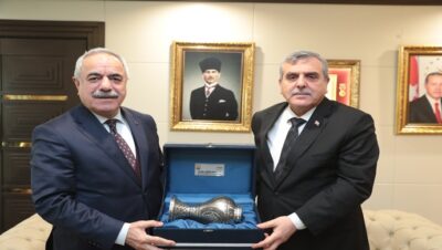 TARIM VE ORMAN BAKAN YARDIMCISI MEHMET HADİ TUNÇ’TAN ŞANLIURFA BÜYÜKŞEHİR BELEDİYESİNE ZİYARET