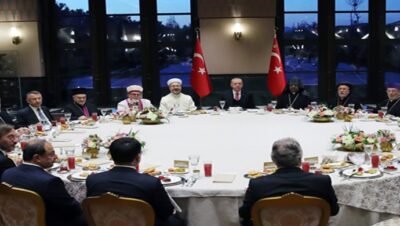 Cumhurbaşkanı Erdoğan, dini azınlık temsilcileriyle iftarda bir araya geldi