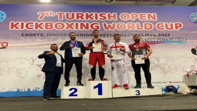 kickboks Dünya kupasında şampiyonasında TURAN TEŞKİLATIN ` dan çıkarma