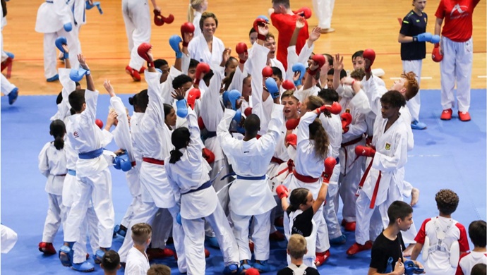 Massive WKF Youth Camp underway in Porec