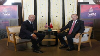 President Erdoğan meets with President Biden of the U.S.