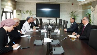 Meeting of the Ambassador with the Minister of the Environment of Egypt