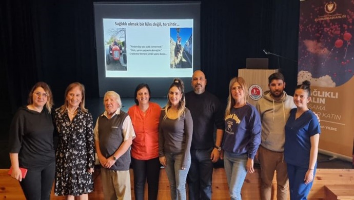 “Sağlıklı kalın yaşama yıllar katın” seminerlerinin ikincisi Girne’de düzenlendi