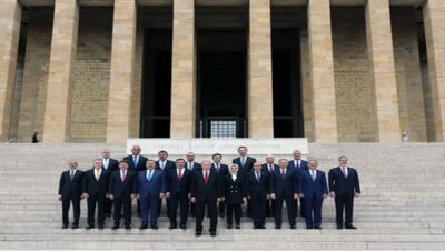 Cumhurbaşkanlığı Kabinesi Anıtkabir’de