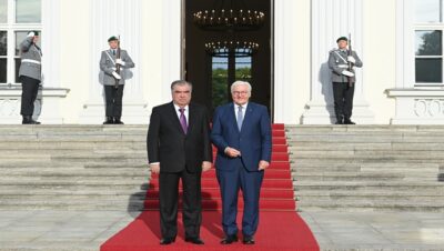 Orta Asya Devlet Başkanlarının Federal Almanya Cumhuriyeti Cumhurbaşkanı Frank-Walter Steinmeier ile toplantısına katılım