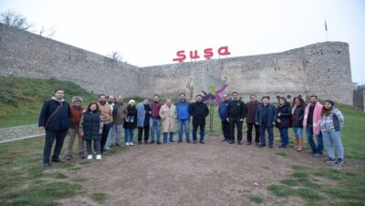 “Azərbaycanda Qızılbaş irsi: tarixin izi ilə” beynəlxalq konfransının iştirakçıları Şuşada olub