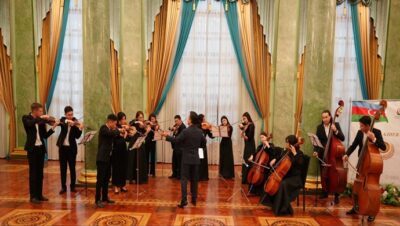 Bişkekdə Heydər Əliyevin 100 illik yubileyi münasibətilə təntənəli konsert keçirilib