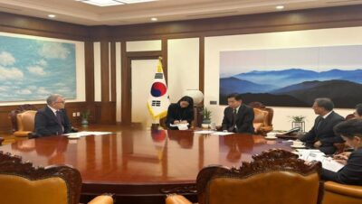 Meeting with the Speaker of the National Assembly of the Republic of Korea