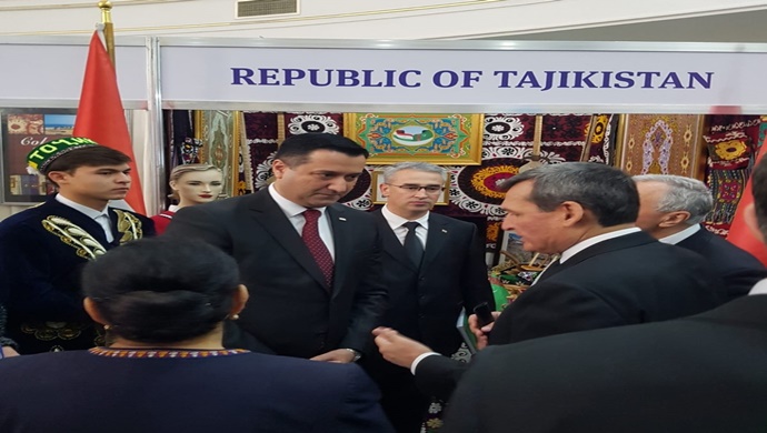 Tajikistan Corner at the International Exhibition in Ashgabat