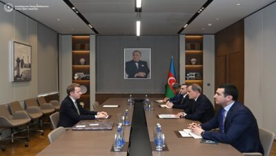 Bakan Jeyhun Bayramov’un Cezayir Demokratik Halk Cumhuriyeti’nin ülkemiz Olağanüstü ve Tam Yetkili Büyükelçisi Abdelvahab Osman ile görüşmesine ilişkin basın açıklaması