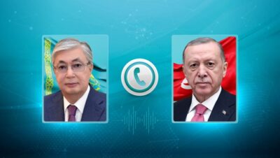 Kassym-Jomart Tokayev, Türkiye Cumhurbaşkanı Recep Tayyip Erdoğan ile telefon görüşmesi yaptı