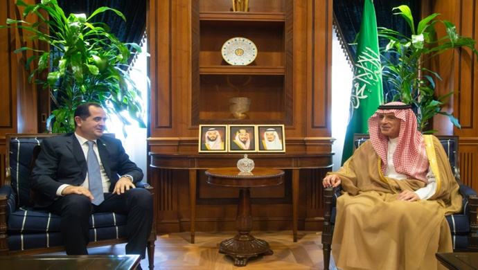 Meeting with the Minister of State for Foreign Affairs of Saudi Arabia