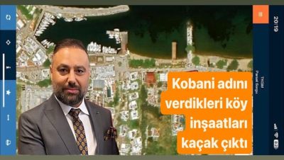 Kobani adını verdikleri köy inşaatları kaçak çıktı