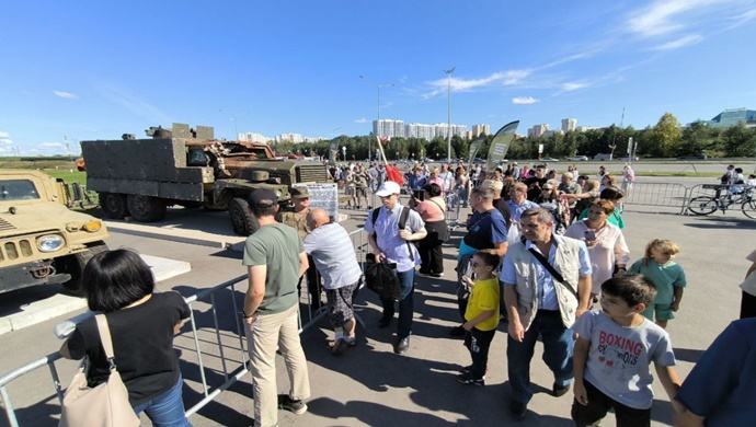 Выставку «Сила V правде – гордость и победа» в Кемерове посетили почти 70 тысяч человек