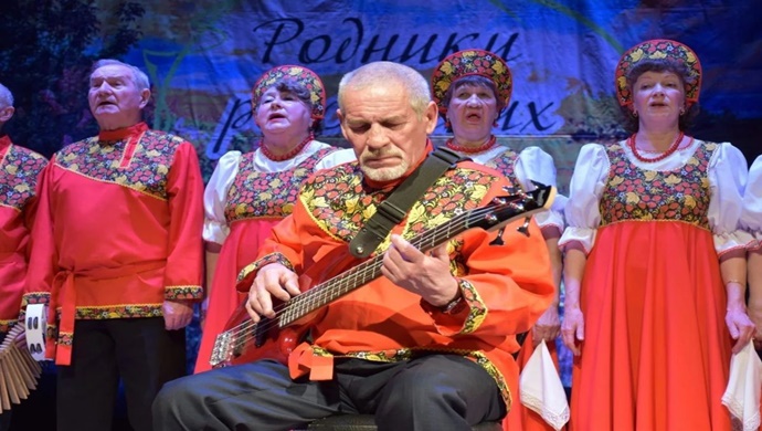 Birleşik Rusya’nın desteğiyle, Vologda bölgesindeki Şeksna köyünde bir halk sanatları festivali düzenlendi