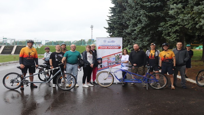 Rusya’nın Gücü destekçilerinin maratonu Oryol bölgesinde devam ediyor